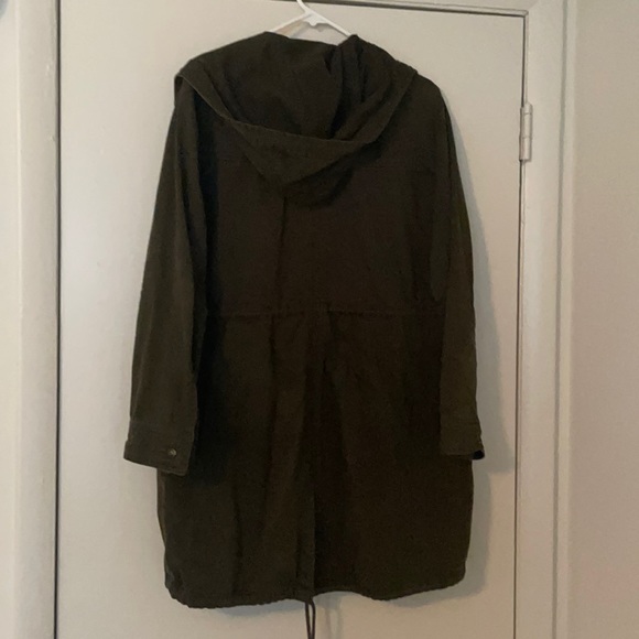 Women’s Abercrombie & Fitch Hooded Jacket Green - Picture 4 of 4